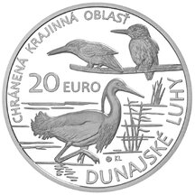 20 EURO Slovensko 2025 - Dunajské luhy