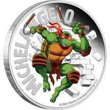 1 Dollar Tuvalu 2024 - Michelangelo