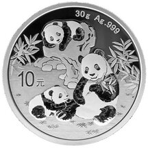 10 Yuan Čína 2025 - Panda