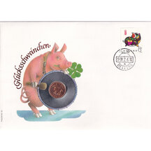 Numismatická obálka Bermudy 1988