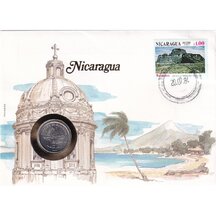 Numismatická obálka Nikaragua 1983
