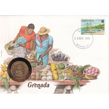 Numismatická obálka Grenada 1981