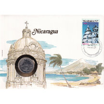 Numismatická obálka Nikaragua 1983