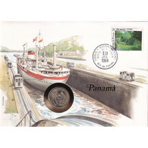 Numismatická obálka Panama 1983