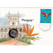 Numismatická obálka Paraguay 1980