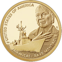 1 americký dolar 2025 - Americká inovace - Arkansas