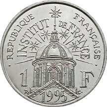 1 Franc Francie 1995 - Institut de France