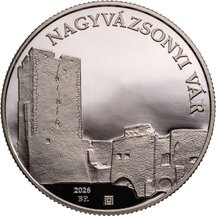 25 000 Forint Maďarsko 2026 - Hrad Nagyvázsony - Proof