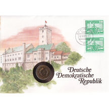 Numismatická obálka NDR 1990