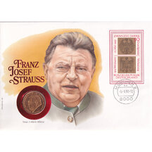 Numismatická obálka Německo 1990