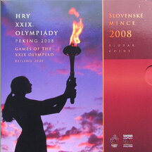 Sada oběžných mincí SR 2008
