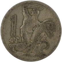 1 Koruna Československo 1922