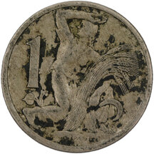 1 Koruna Československo 1924