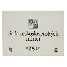 Sada oběžných mincí ČSFR 1991