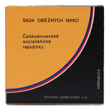 Sada oběžných mincí ČSSR 1987