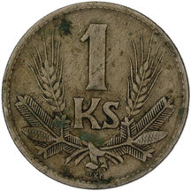 1 Koruna Slovensko 1941