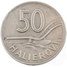 50 Haléřů Slovensko 1941