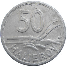 50 Haléř Slovensko 1943