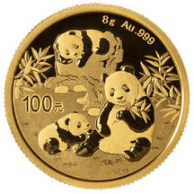 100 Yuan Čína 2025 - Panda