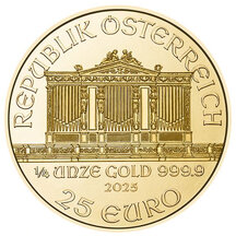 25 EURO Rakousko 2025 - Wiener Philharmoniker