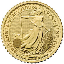 10 Pounds Velká Británie 2025 - Britannia