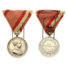 Medaile František Josef I. - Za statečnost II. třída