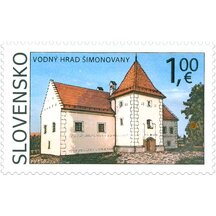 Známka Slovensko 2020 - Vodní hrad Šimonovany