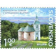 Známka Slovensko 2023 - Kostelík sv. Jiří