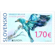Známka Slovensko 2019 - Mandarínka modrá