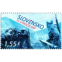 Známka Slovensko 2019 - 75. výročí SNP