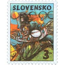 Známka Slovensko 1997 - Velikonoce