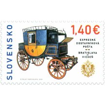 Známka Slovensko 2023 - Dostavníková pošta