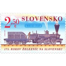 Známka Slovensko 2023 - Železnice ČR
