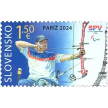 Známka Slovensko 2024 - Paralympiáda Paříž