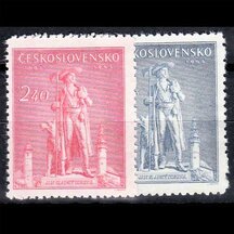 Série známek Československo 1945 - Jan Sladký-Kozina