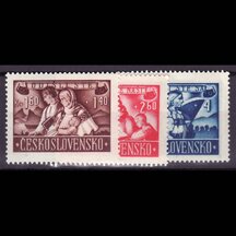 Série známek Československo 1946 - Návrat do vlasti