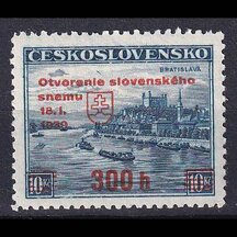 Známka Československo 1939 - Sněm