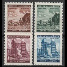 Série známek Protektorát Čechy a Morava 1941 - Pražská výstava