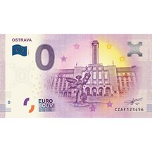 0 Euro Suvenýr Česko 2019 - Ostrava