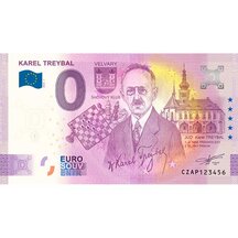 0 Euro Suvenýr Česko 2020 - Karel Treybal