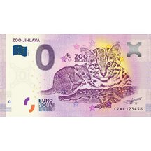 0 Euro Suvenýr Česko 2020 - Zoo Jihlava