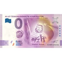 0 Euro Suvenýr Česko 2021 - 45 let československým kosmonautem 1