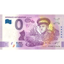 0 Euro Suvenýr Česko 2022 - Operace Anthropoid