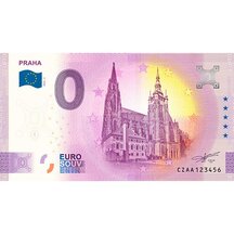 0 Euro Suvenýr Česko 2022 - Praha 3