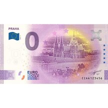0 Euro Suvenýr Česko 2022 - Praha 5