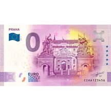 0 Euro Suvenýr Česko 2022 - Praha 7