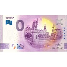 0 Euro Suvenýr Česko 2023 - Ostrava
