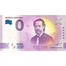 0 Euro Suvenýr Česko 2024 - Bedřich Smetana