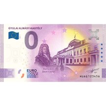 0 Euro Suvenýr Maďarsko 2022 - Gyulai Almásy-Kastély