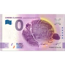 0 Euro Suvenýr Malta 2024 - Charlie Chaplin